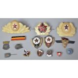 A Collection of Russian Other Enamelled Badges etc