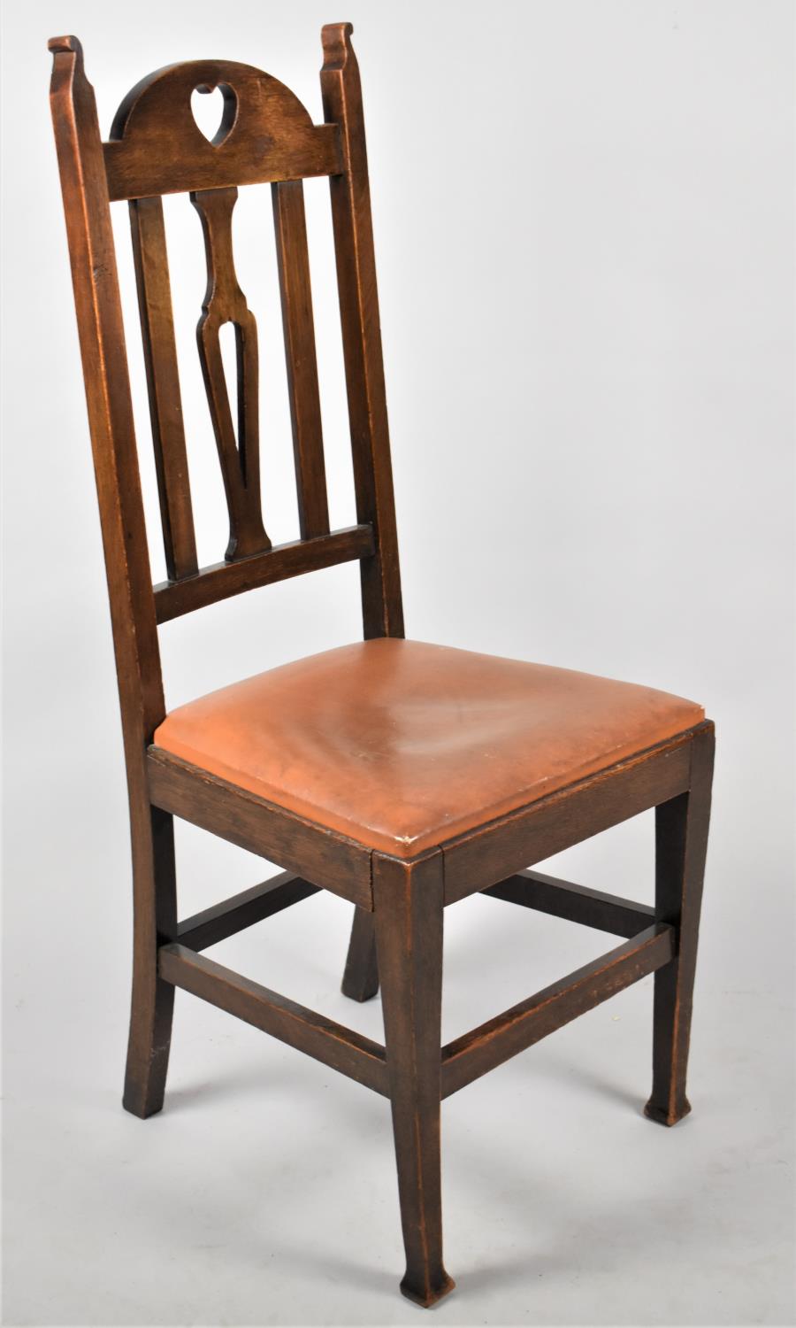 An Edwardian Arts and Crafts Influenced Side Chair