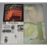 A Collection of Four LP's to Include George Harrison, John Lennon, Plastic Ono Band etc