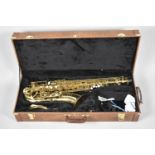 A Late 20th Century Cased Brass Saxophone, The Artemis