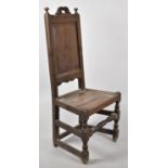 A 19th Century Oak Side Chair