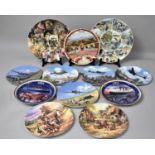 A Collection of Various Part Sets of Collectors Plates to comprise Titanic, Wedgwood Country Days,