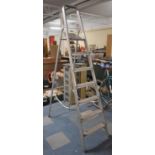 A Modern Six Step Aluminium Step Ladder