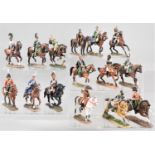 A Collection of Fifteen Del Prado Cavalry Figures