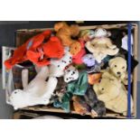 A Collection of TY Beanie Baby Toys etc