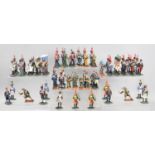 A Collection of 79 Del Prado Loose Military Figures, 35 Different Types