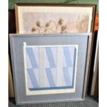 A Framed Limited Edition Modern Art Print and a Artist Proof Print