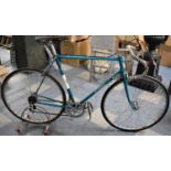 A Gents PJ Stallard Zakopayne Racing Bicycle with Stand