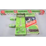 A Collection of Subbuteo Accessories to Include Goals, Flood Lighting, Balls and Figures, Astro