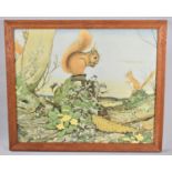 A Framed Muriel Dawson Nursery Print, The Squirrels Breakfast, 52.5x43.5cm