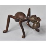 A Small Japanese Bronze Study of an Ant, 3cm high