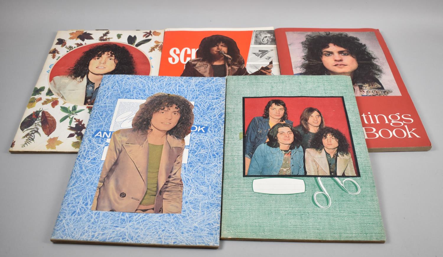 Five Scrap Books Relating to Marc Bolan and T-Rex