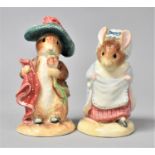 Two Border Fine Arts Beatrix Potter Ornaments