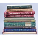 A Collection of Ten Folio Society Books
