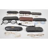 A Collection of Vintage Cased Spectacles