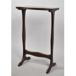 A Small Mahogany Occasional Table, Formerly Part of Nest, 40cm wide