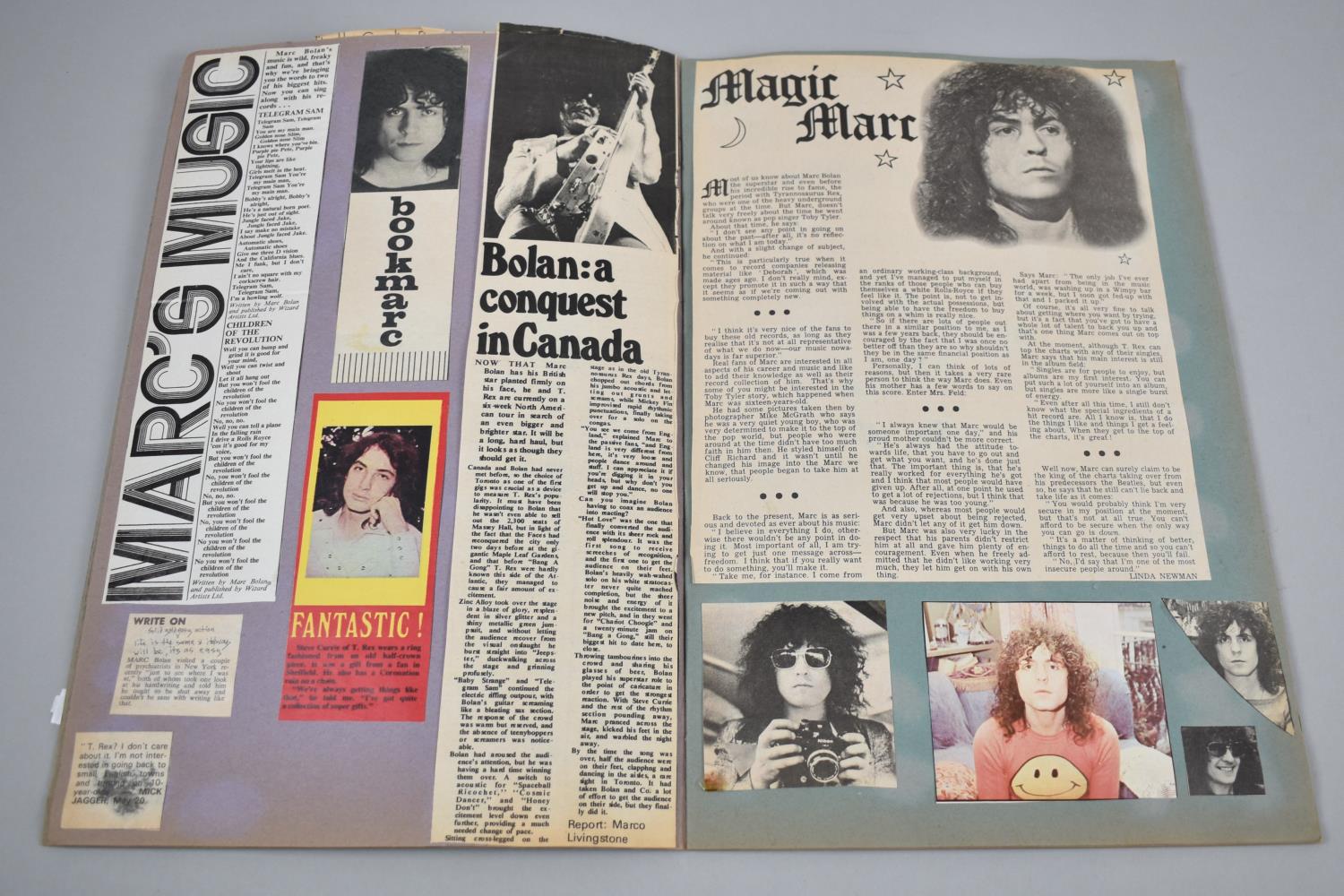 Five Scrap Books Relating to Marc Bolan and T-Rex - Image 2 of 6
