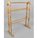 A Victorian Style Towel Rail, 62.5cm wide