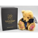 A Boxed Merrythought Limited Edition Teddy Bear, London 2012 Olympic Games Commemorative, No. 917/