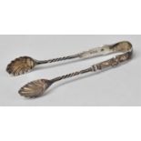 A Pair of Victorian Silver Apostle Sugar Nips by JD & WD, Sheffield 1898