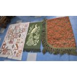 A Collection of Welsh Blankets and Throws etc