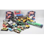 A Collection of Various Loose and Boxed Diecasts Toys and Vehicles, Captain Scarlet Models etc