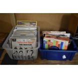 A Collection of 45rpm Records to Include The Beatles, George Michael, Tina Turner etc