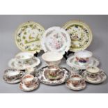 A Collection of Various 19th Century and Later Ceramics to comprise Bowl (Stapled), Tea Cups, Coffee