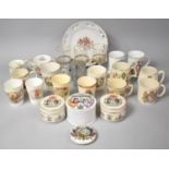 A Collection of Various Coronation China and Glassware