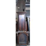 A 19th Century Mahogany Long Case Clock Body for Spares and Repairs, No Movement, Pendulum or