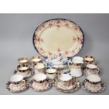 A Collection of Various Imari Pattern Edwardian and Later Tea and Dinner wares to include Cups,