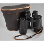 A Pair of Leather Cased Regent 7x50 Binoculars