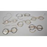 A Collection of Wire Framed Spectacles
