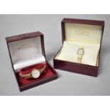 Two Gold Plated Rotary Ladies Dress Watches