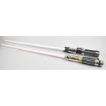 Two Star Wars Master Replicas Battery Operated Lightsabers, Mace Windu and Darth Vader (Both Working