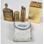 A Collection of Three Vintage Lighters, We are Unable to Post Lighters