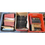 Three Boxes of Vintage Books