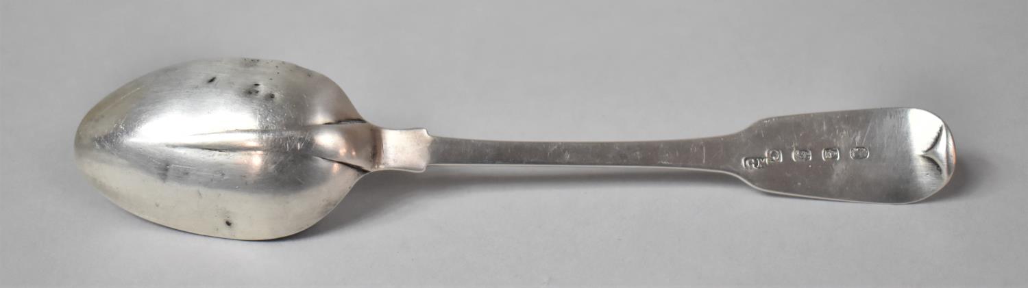 A Georgian Silver Irish Rat Tail Teaspoon by Charles Marsh, Dublin 1827 - Image 2 of 3