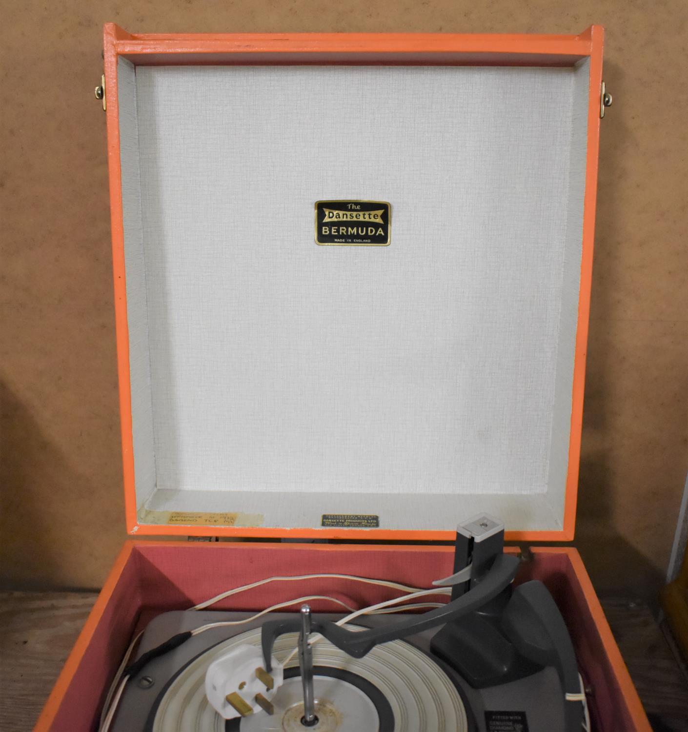 A Vintage Dansette Bermuda Record Player - Image 3 of 4