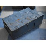 A Metal Ammunition Box, Dated 1942, 65cm wide