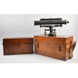 A Mahogany Cased Level by J Halden & Co., Together with a Box for a Smaller Level