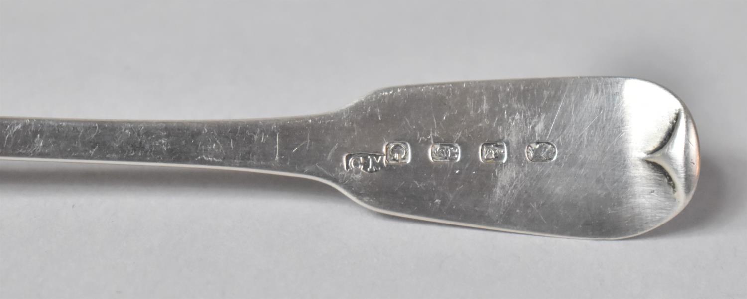 A Georgian Silver Irish Rat Tail Teaspoon by Charles Marsh, Dublin 1827 - Image 3 of 3