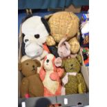 A Collection of Various Vintage Soft Toys