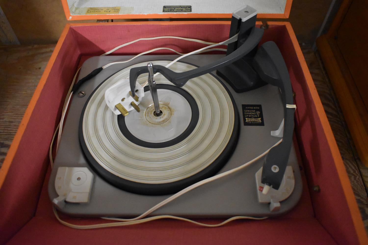 A Vintage Dansette Bermuda Record Player - Image 4 of 4