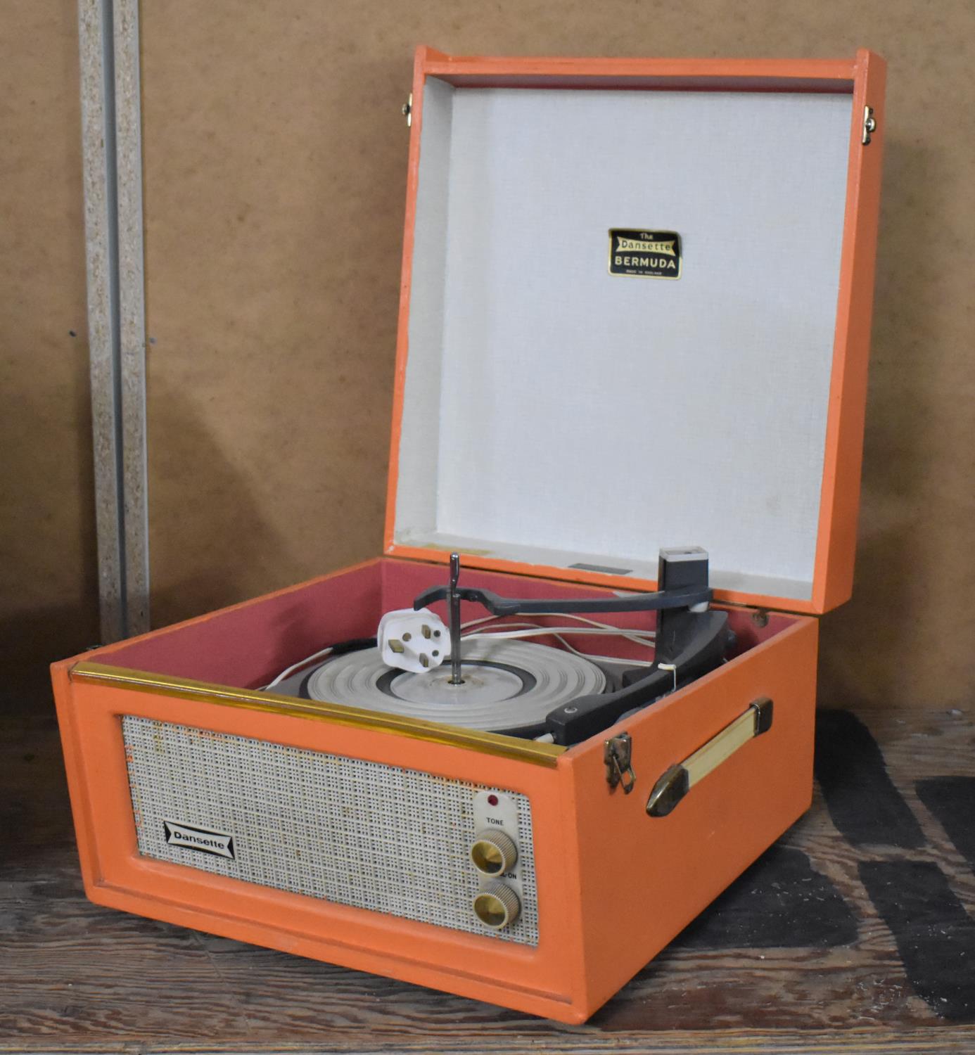 A Vintage Dansette Bermuda Record Player