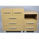 Two Modern Office Drawer Cabinet