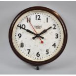 A Vintage Bakelite Smiths Sectric Circular Wall Clock, 28cm Diameter