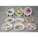 A Collection of Various Royal Albert Decorative Plates to include The Rose Garden Collection,