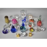 A Collection of Various Glass Ornaments and Paperweights
