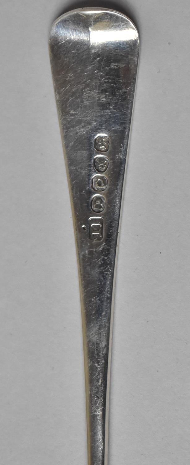 An Early 19th Century Georgian Silver Serving Spoon, Monogrammed Terminal, London 1811 Hallmark, - Image 3 of 3